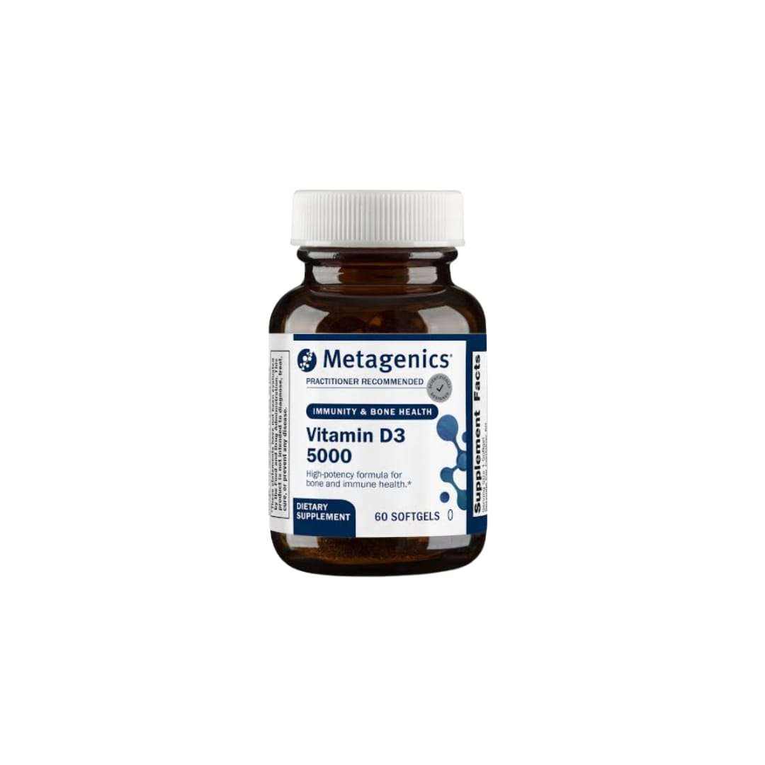 Metagenics Vitamin D3 10,000 + K - High-Potency Bone & Immune Support - 60 Softgels